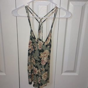 floral tank top